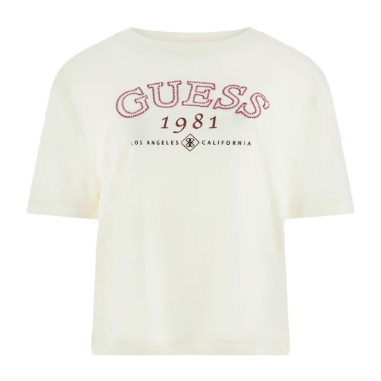 Guess Γυναικεία κοντομάνικη μπλούζα Arianna Boxy T-Shirt